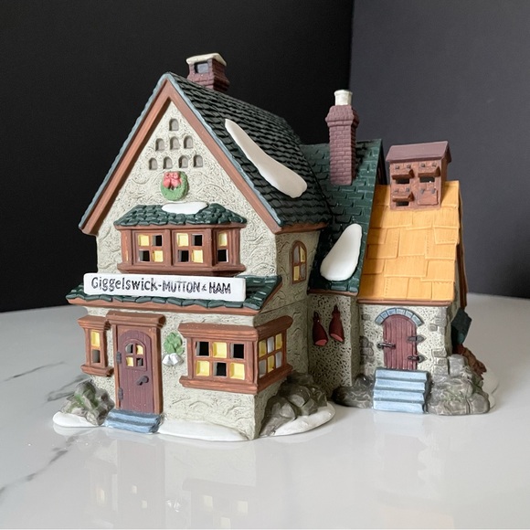 Department 56 Other - "Giggelswick Muton & Ham" Dickens Snow Village by Dept. 56